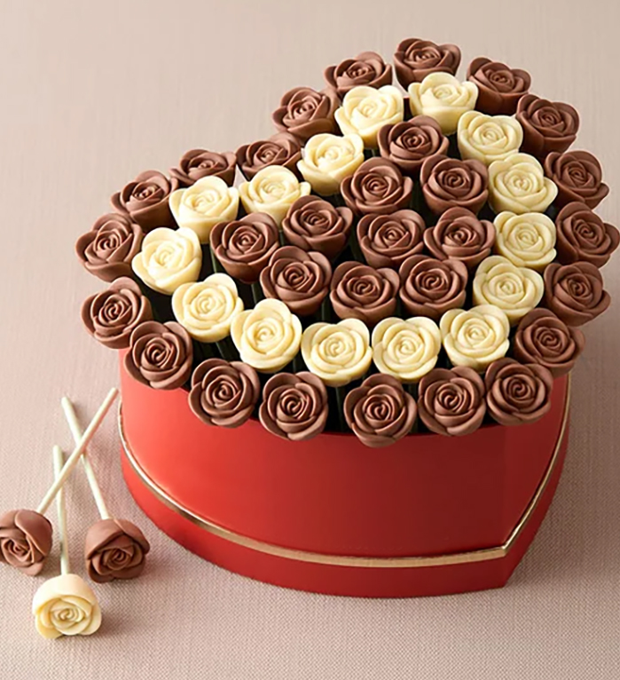 Belgian Chocolate Roses Love Struck