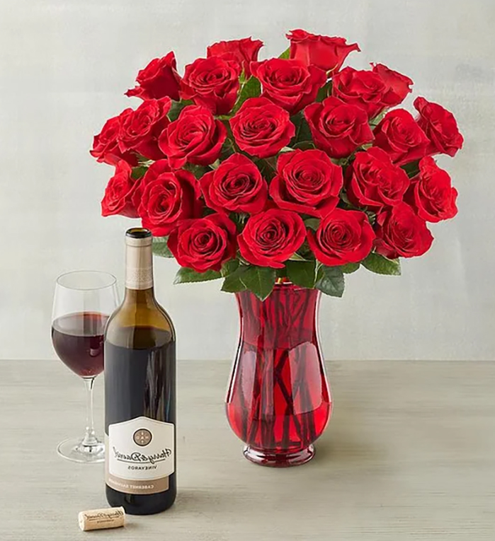 vino i ruze